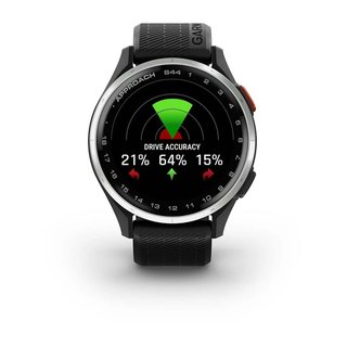 Garmin Approach S44 GPS hodinky, čierna/strieborná