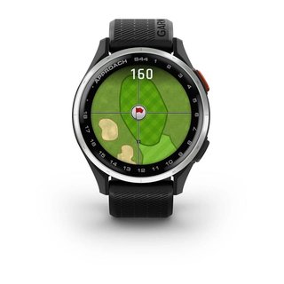 Garmin Approach S44 GPS hodinky, čierna/strieborná