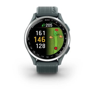 Garmin Approach S44 GPS hodinky, twilight/silver aluminium