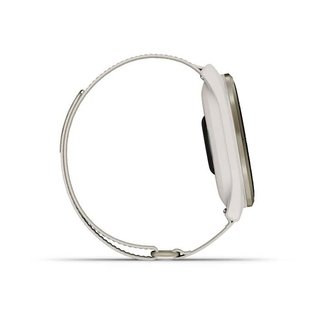 Garmin Approach S50 GPS hodinky, ivory nylon/cream gold aluminium