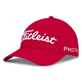 Titleist Tour Performance pánska kšiltovka, červeno/biela