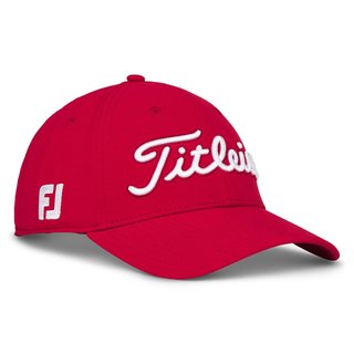 Titleist Tour Performance pánska kšiltovka, červeno/biela