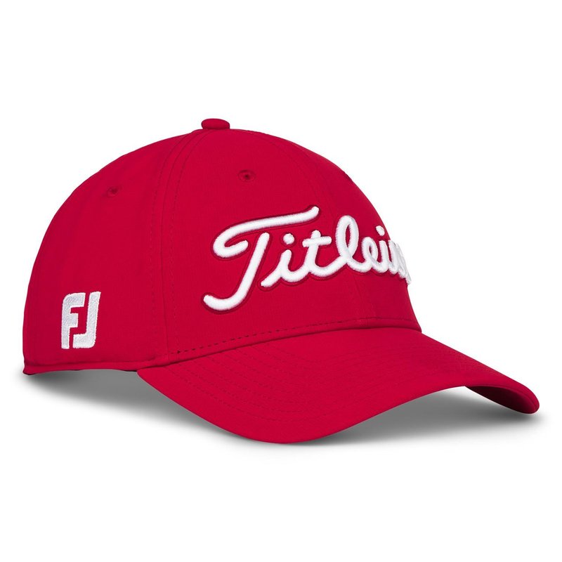 Titleist Tour Performance pánska kšiltovka, červeno/biela