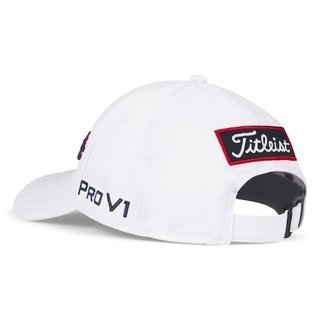 Titleist Tour Performance pánska šiltovka, biela/navy/červená