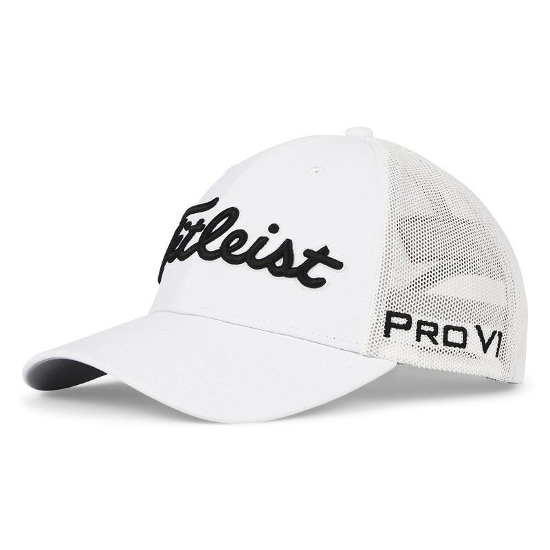 Titleist Tour Mesh pánska kšiltovka, bielo/čierna