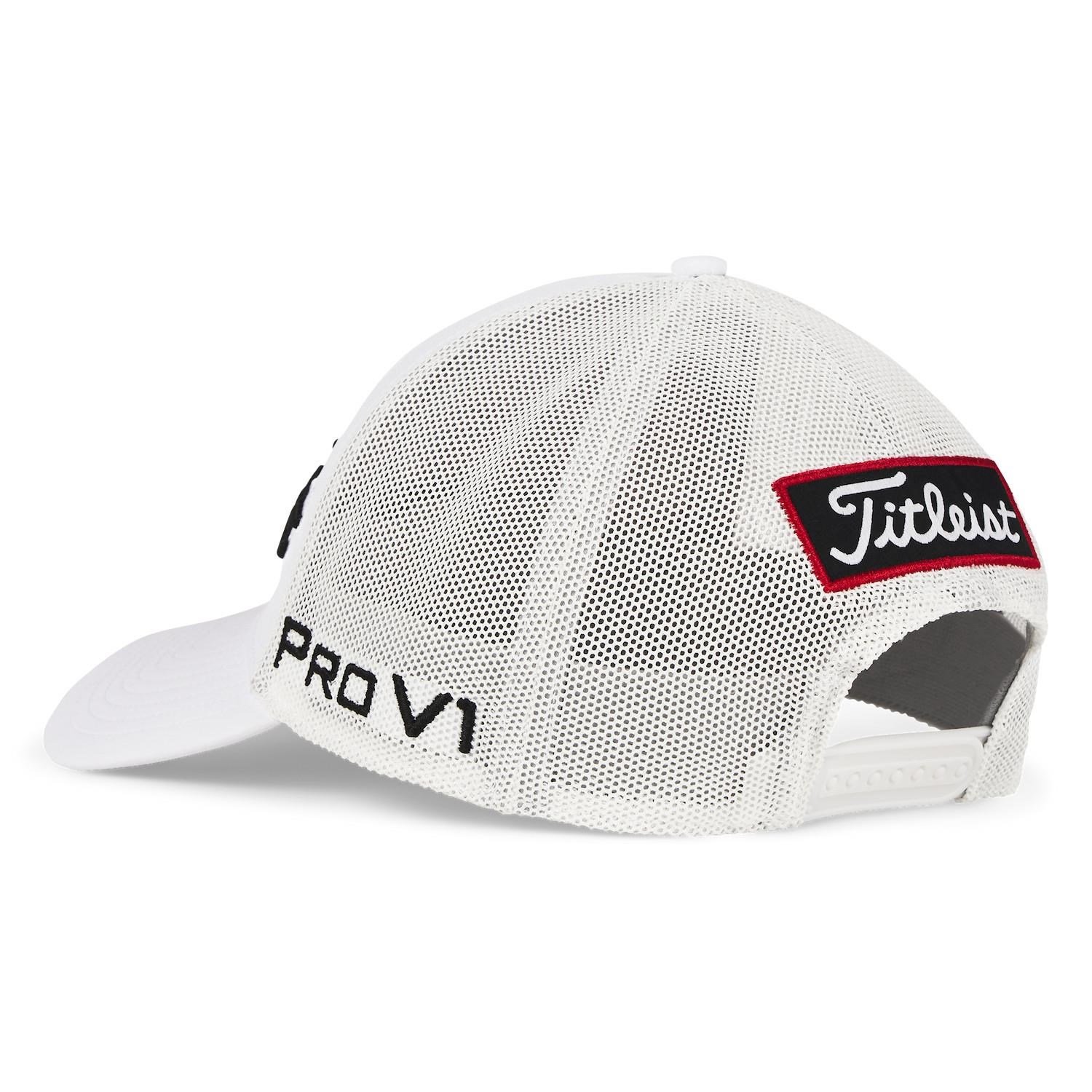 Titleist Tour Mesh pánska kšiltovka, bielo/čierna