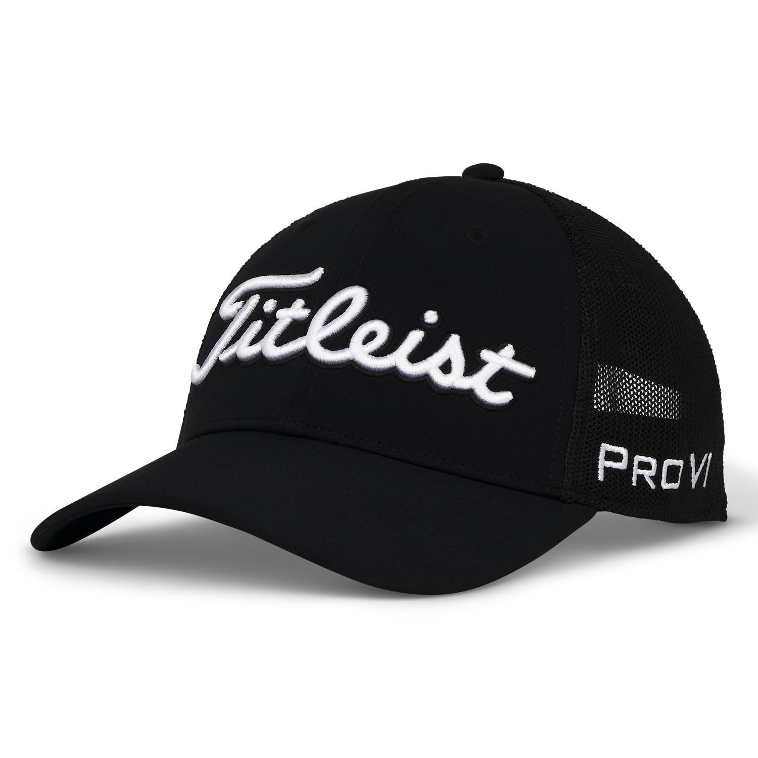 Titleist Tour Mesh pánska kšiltovka, čierno/biela