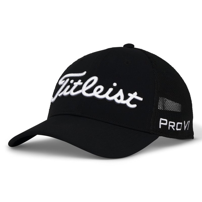 Titleist Tour Mesh pánska kšiltovka, čierno/biela
