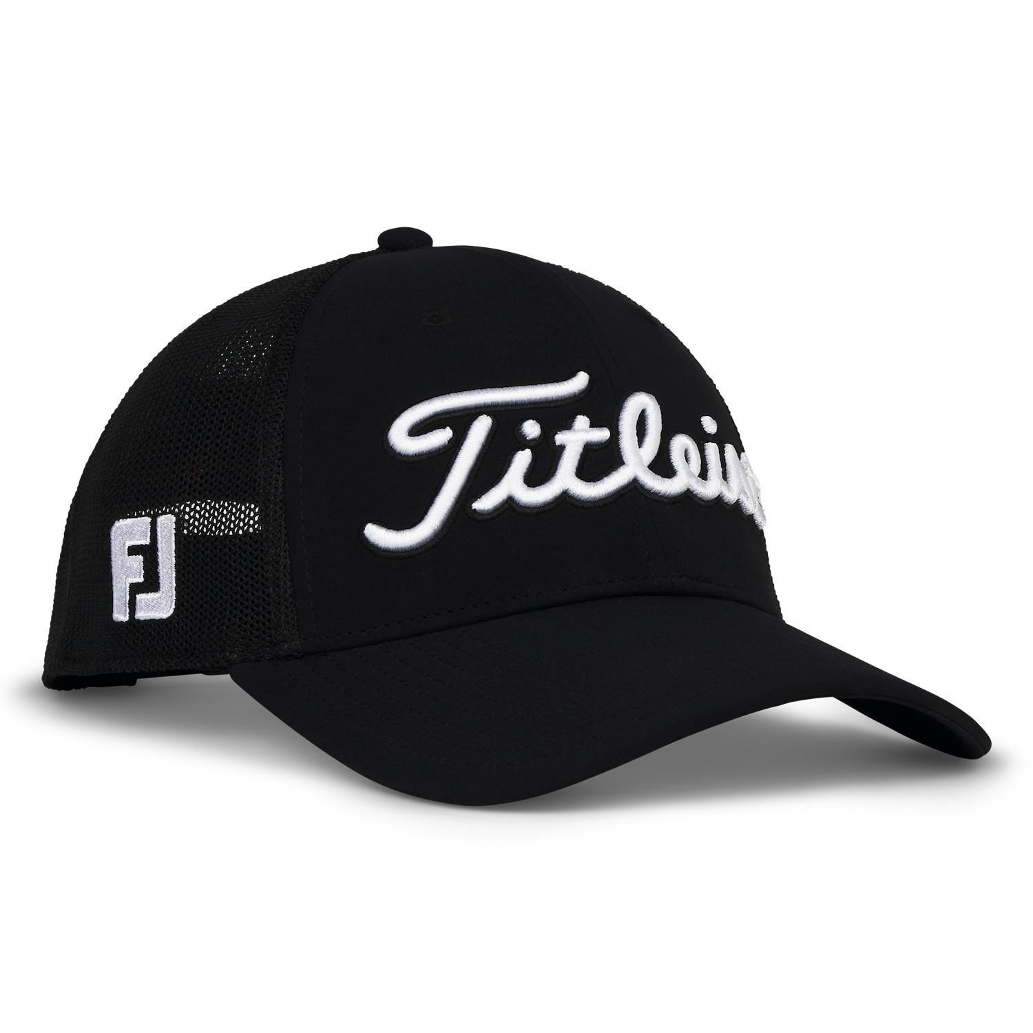 Titleist Tour Mesh pánska kšiltovka, čierno/biela