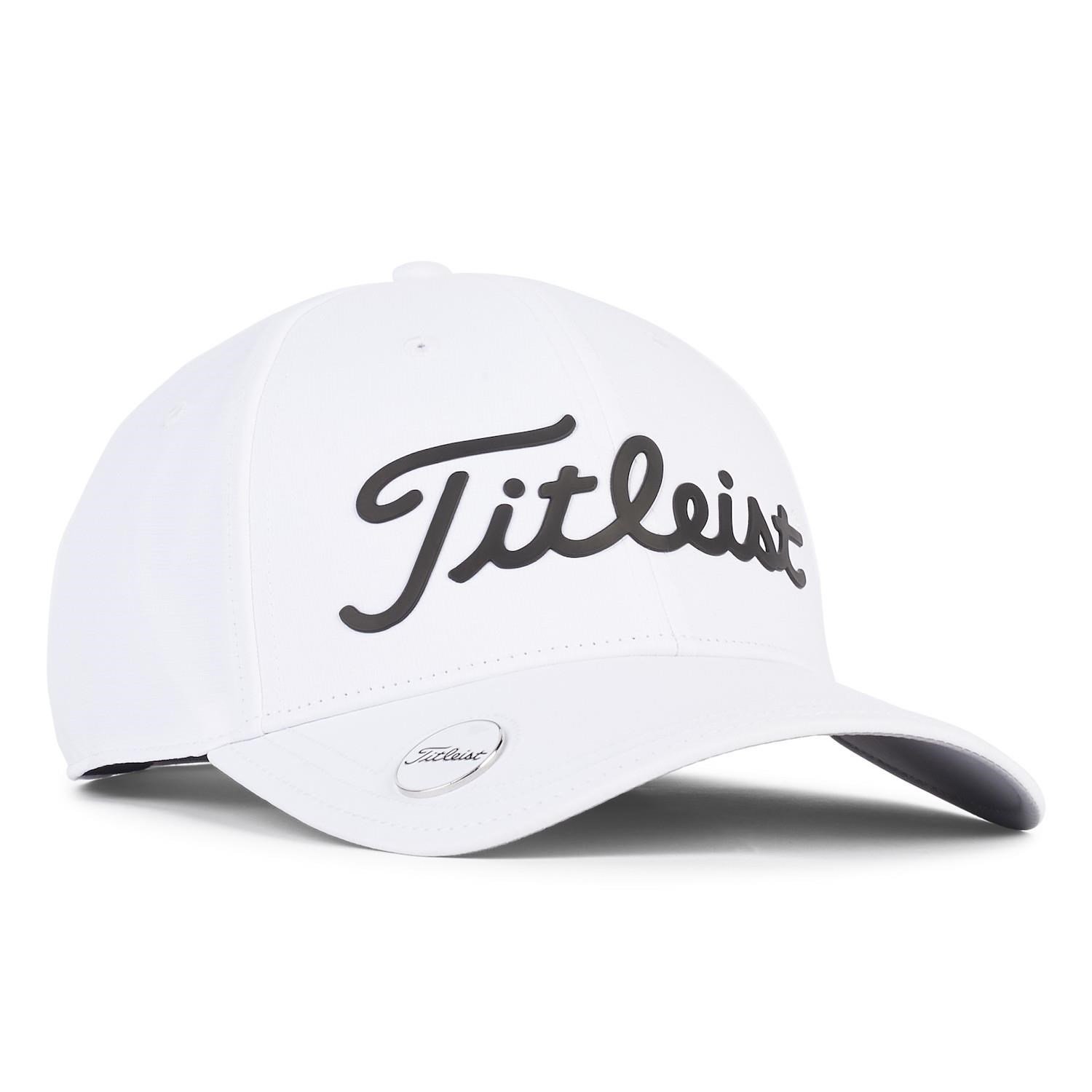 Titleist Players Performance Ball Marker pánska šiltovka, biela/čierna