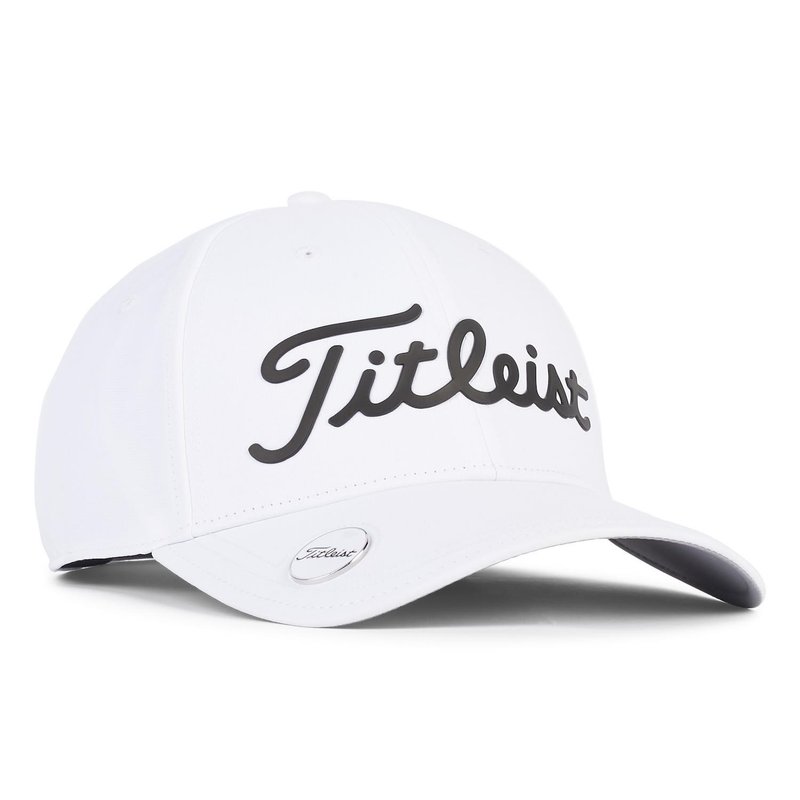 Titleist Players Performance Ball Marker pánska šiltovka, biela/čierna