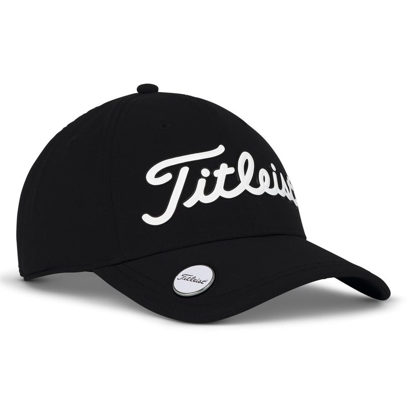 Titleist Players Performance Ball Marker pánska kšiltovka, čierno/biela