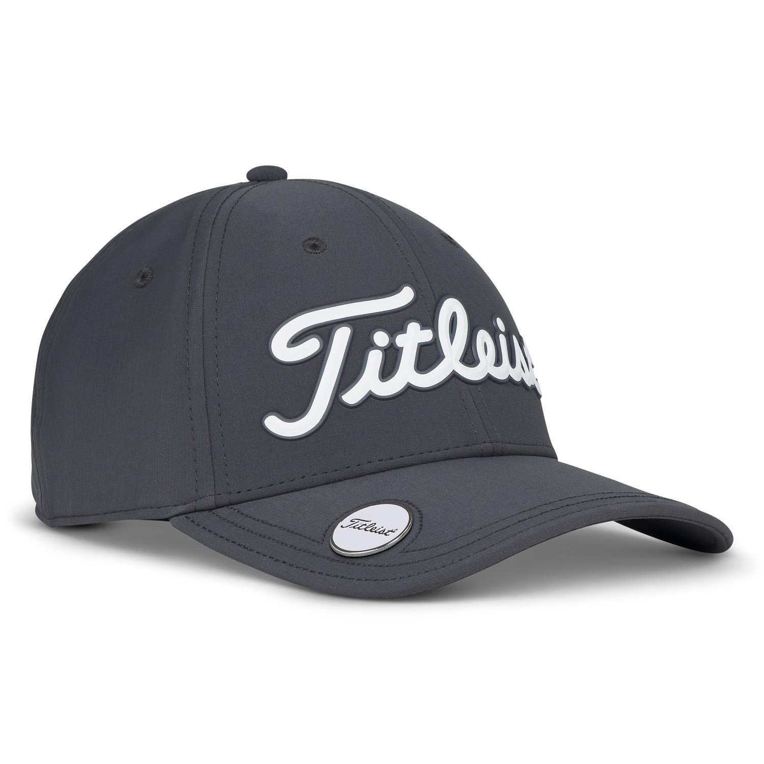 Titleist Players Performance Ball Marker pánska kšiltovka, charcoal/white