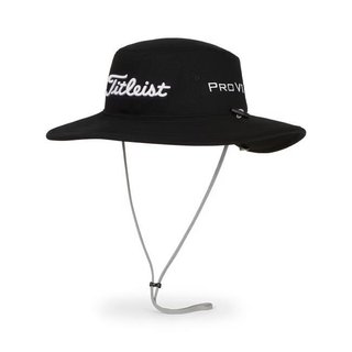 Titleist Tour Aussie pánsky klobúk, čierno/biely