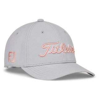 Titleist Junior Tour Performance juniorská kšiltovka, sivá/soft pink