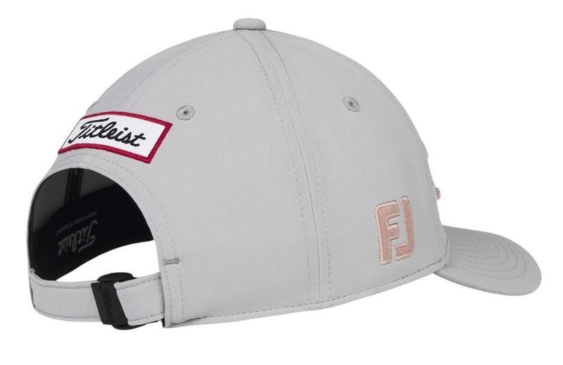 Titleist Junior Tour Performance juniorská kšiltovka, sivá/soft pink