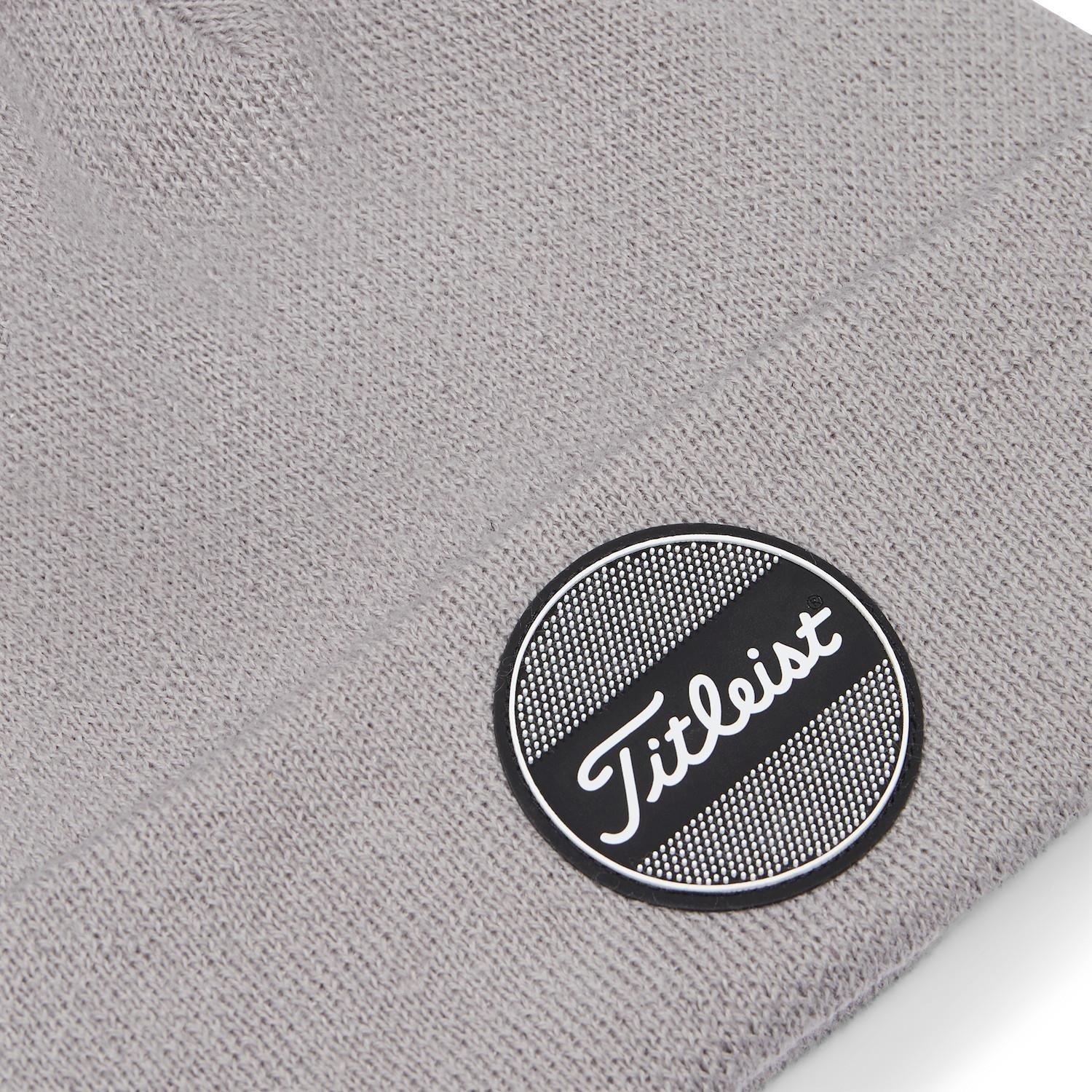 Titleist Boardwalk Pom Pom pánska zimná čiapka, sivá