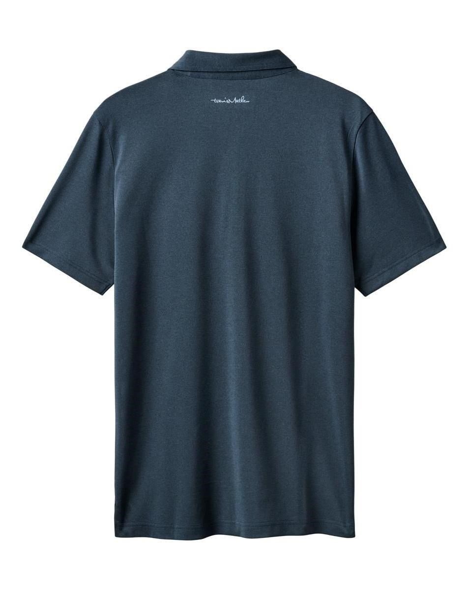 Travis Mathew Good Good Acropolis pánske polo, mood indigo/vintage indigo
