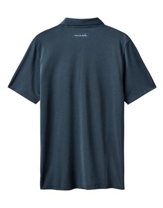 Travis Mathew Good Good Acropolis pánske polo, mood indigo/vintage indigo
