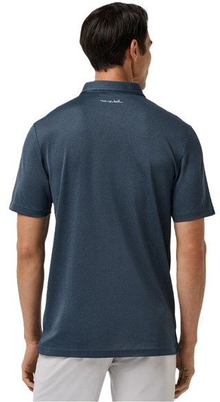Travis Mathew Good Good Acropolis pánske polo, mood indigo/vintage indigo