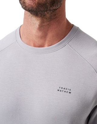 Travis Mathew Return Trip pánsky sveter, sleet
