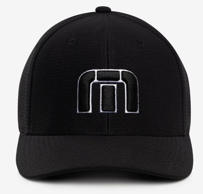 Travis Mathew B-Bahamas Fitted pánska kšiltovka, čierna