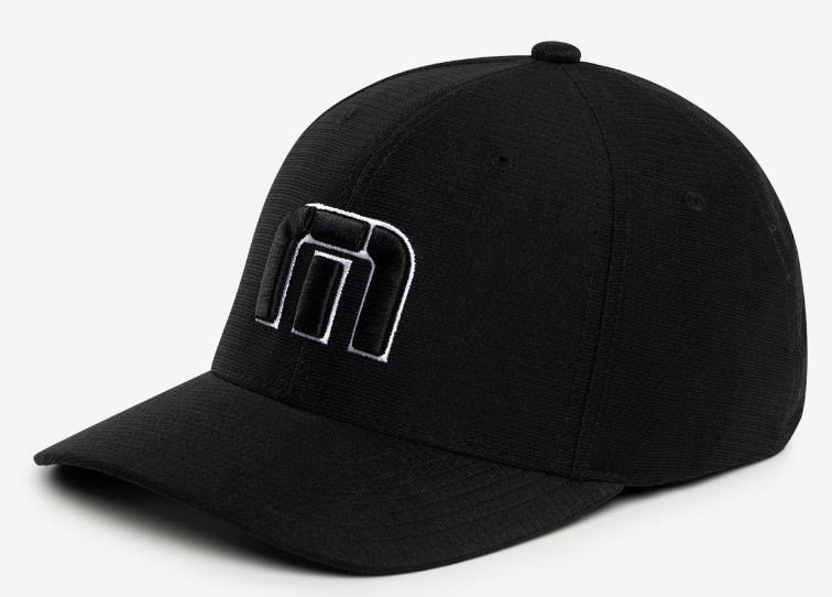 Travis Mathew B-Bahamas Fitted pánska kšiltovka, čierna