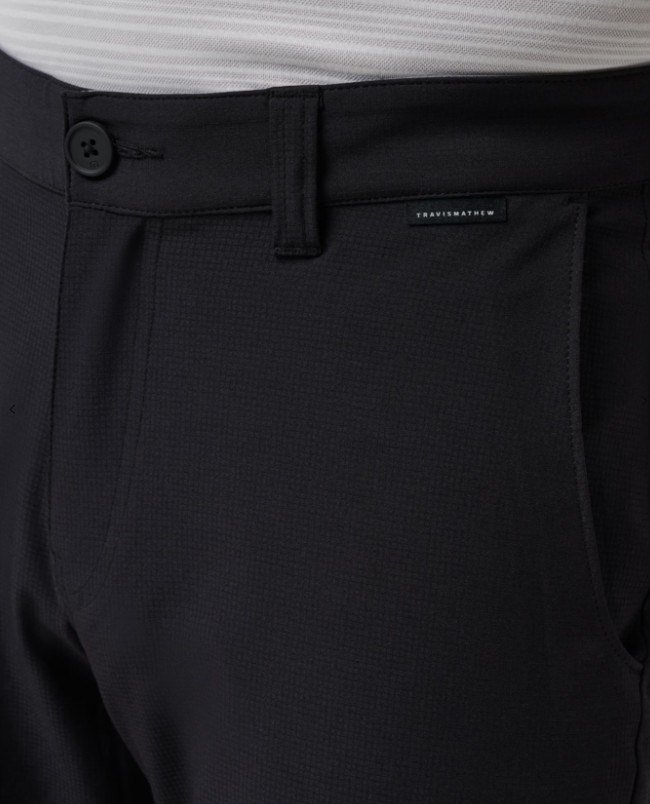 Travis Mathew Wanderlust Short 9in pánske kraťasy, čierne