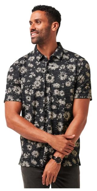 Travis Mathew Shaved Grove pánske polo, čierne