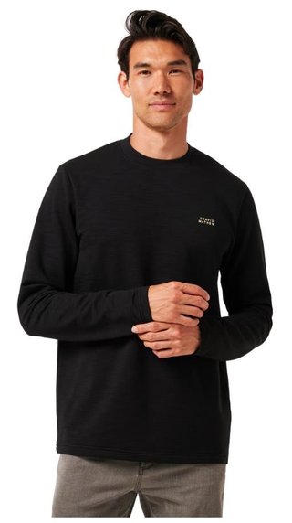 Travis Mathew Man About Town pánska mikina, čierna