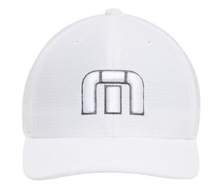 Travis Mathew B-Bahamas Fitted pánska kšiltovka, biela