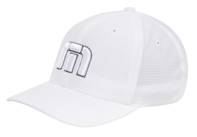 Travis Mathew B-Bahamas Fitted pánska kšiltovka, biela