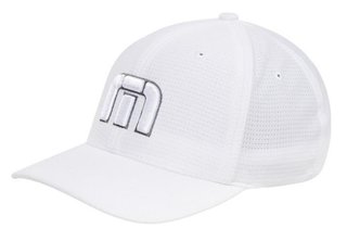 Travis Mathew B-Bahamas Fitted pánska kšiltovka, biela