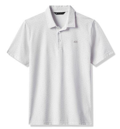 Travis Mathew Free Passage pánske polo, biele