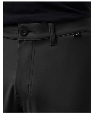 Travis Mathew Open To Close Tech Chino pánske nohavice, čierne