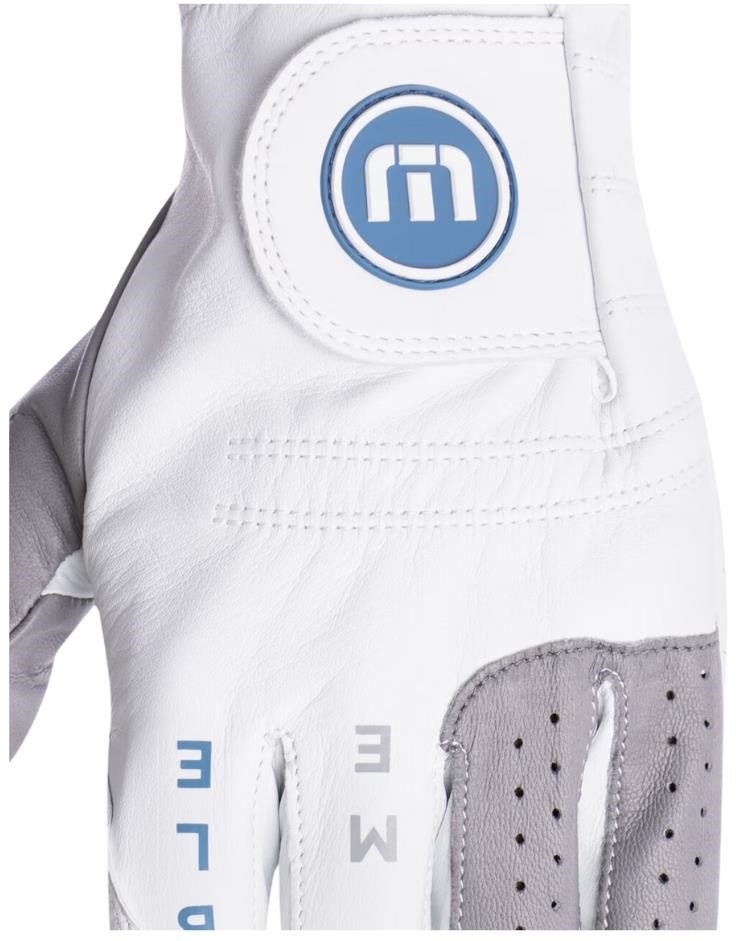 Travis Mathew Double Me 2.0 pánska golfová rukavica, biela