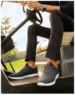 Travis Mathew The Daily Pro Plus pánske golfové topánky, čierne