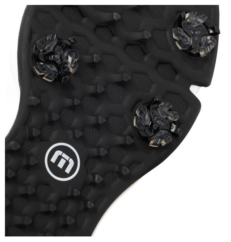 Travis Mathew The Ringer II pánske golfové topánky, biele