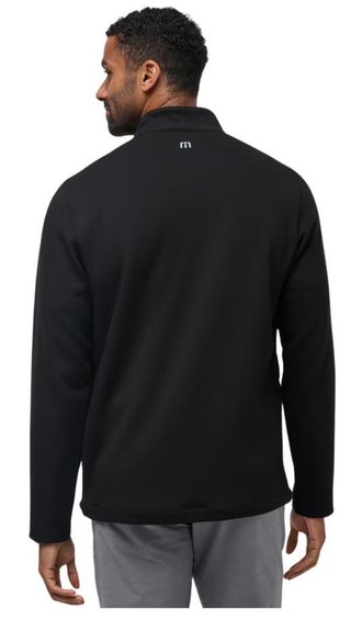 Travis Mathew Point of Sail Full Zip pánska bunda, čierna