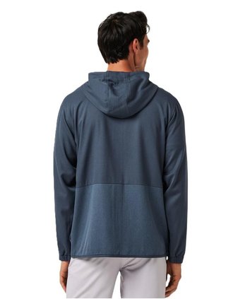 Travis Mathew Deepspace pánska mikina na zips, mood indigo/vintage indigo