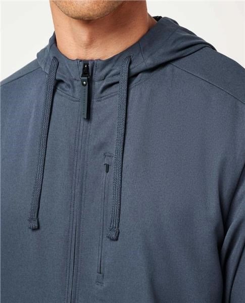 Travis Mathew Deepspace pánska mikina na zips, mood indigo/vintage indigo