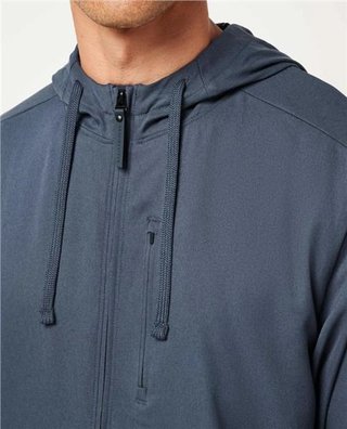 Travis Mathew Deepspace pánska mikina na zips, mood indigo/vintage indigo