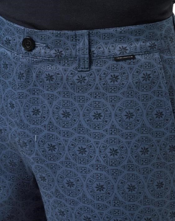 Travis Mathew Beyond the limits pánske kraťasy, mood indigo/vintage indigo
