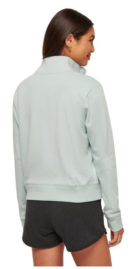 Travis Mathew Cloud Fleece Half-Zip dámska mikina, ether