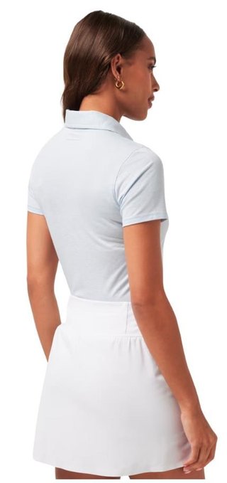 Travis Mathew Featherweight Active dámske polo, heather kentucky blue