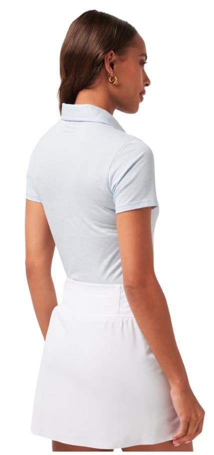 Travis Mathew Featherweight Active dámske polo, heather kentucky blue