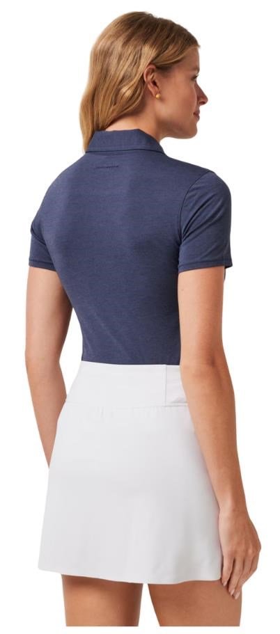 Travis Mathew Featherweight Active dámske polo, heather navy blazer