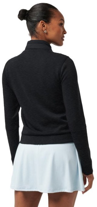 Travis Mathew Skyloft Soft Espresso Martini dámska bunda, heather black