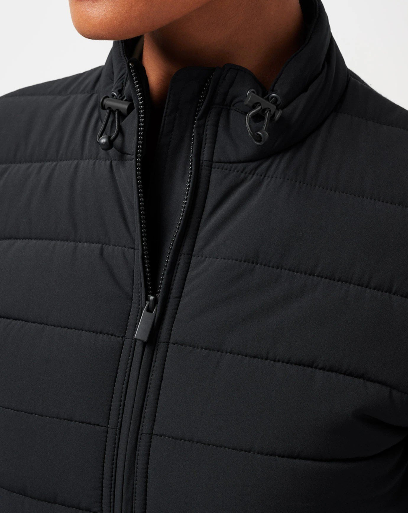 Travis Mathew Skyloft Soft Espresso Martini dámska bunda, heather black