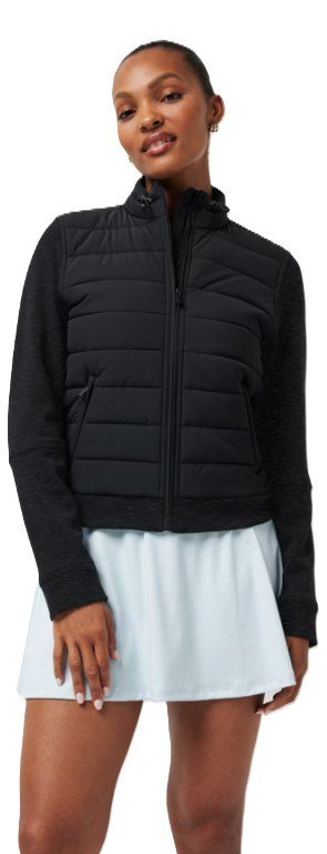 Travis Mathew Skyloft Soft Espresso Martini dámska bunda, heather black